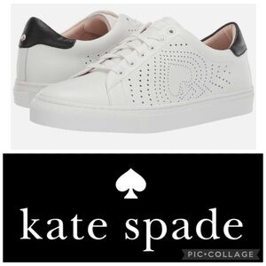 kate spade new york Aaron Lace-Up Leather Sneakers size 7